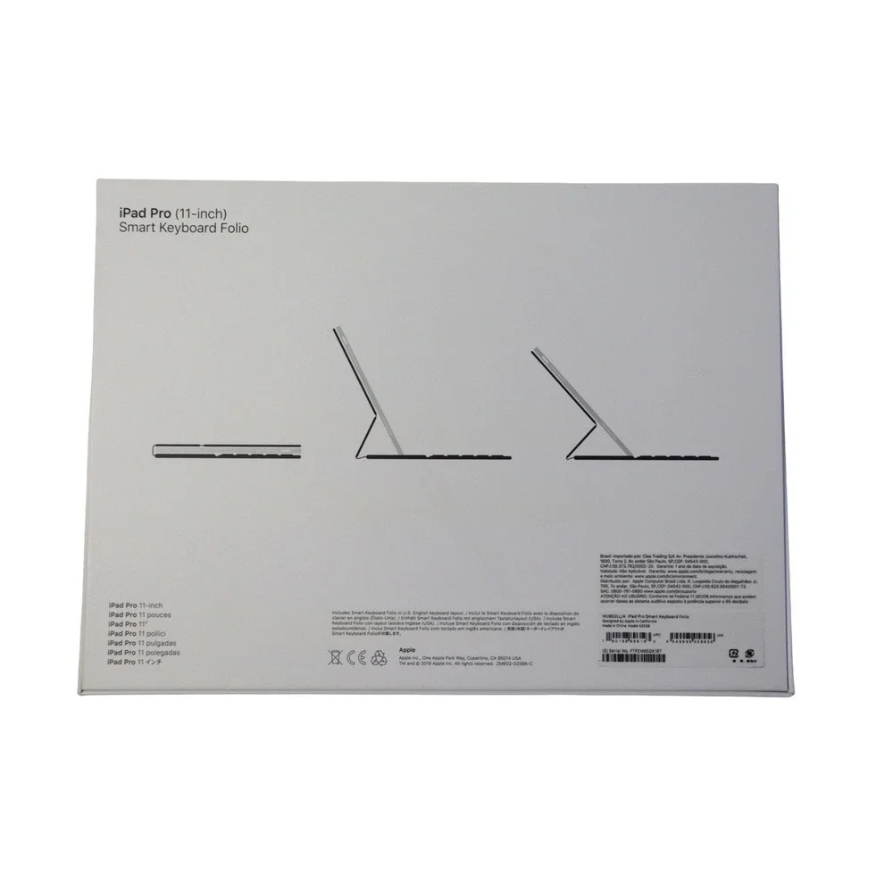 Apple iPad Pro 11 inch Smart Keyboard Folio - Black - New in Box